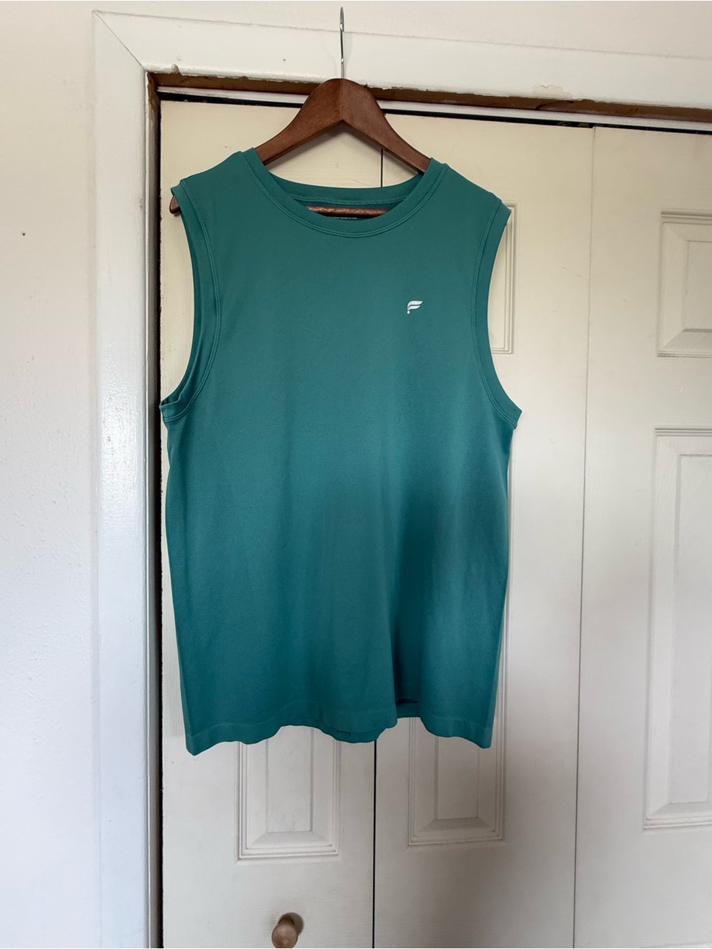 Fabletics Teal Athletic Tank Top